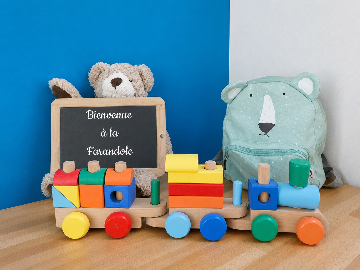 Enfants à la crèche